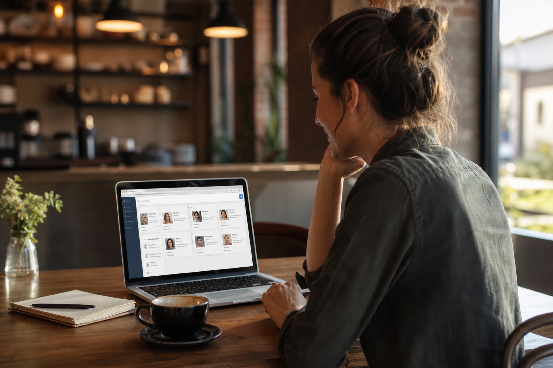 داشبورد CRM شخصی که صاحب کسب‌وکار با هوش مصنوعی برای فرایند خودش ساخته