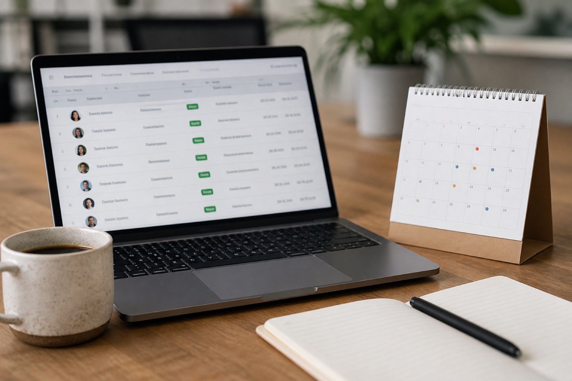تقویم و شیت پیگیری با تاریخ قدم بعدی برای لیدهای کسب‌وکار کوچک